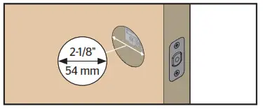 Prepare keypad and mounting plate A