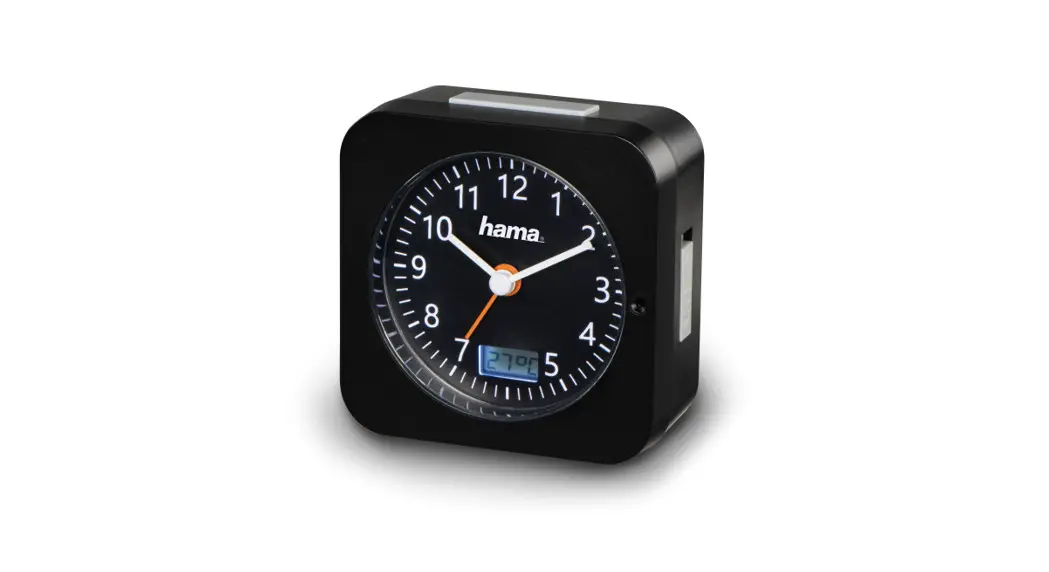 Hama 00186448 Radio Controlled Alarm Clock Instruction Manual Hama 00186448 Radio Controlled Alarm Clock Instruction Manual