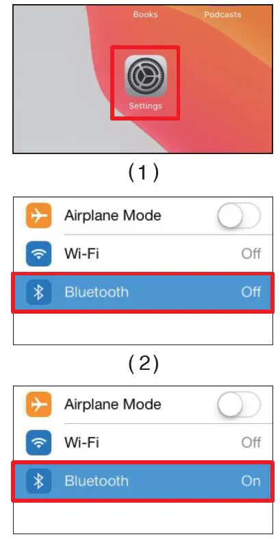 Tablet Bluetooth connection 1
