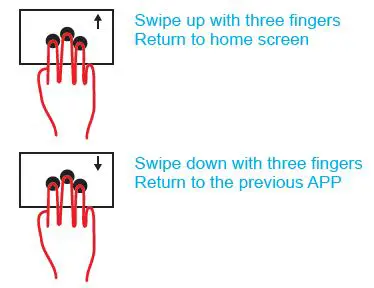 Touch simulation operation 2