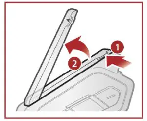 SENA 50R Motorcycle Bluetooth Communication System with Mesh Intercom- Intercom Antenna