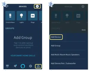 Add light to Alexa account
