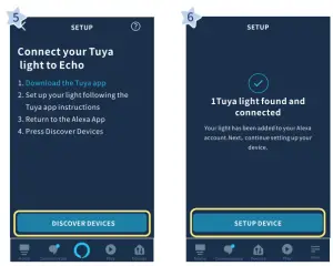 Add light to Alexa account