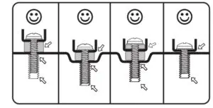 TV Screws and Spacers