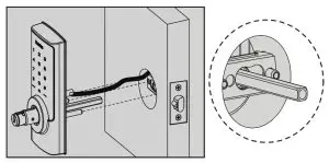 Kaadas RX-B Smart Lock-- Install keypads