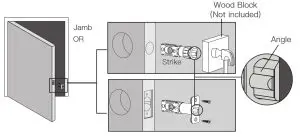Kaadas RX-B Smart Lock-- Install latch