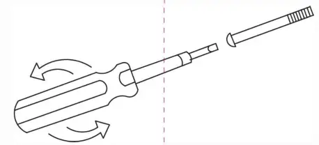 Ground Work Pro Series 8 Cubic Feet Wheelbarrow - Align parts and tighten all bolts securely for safety