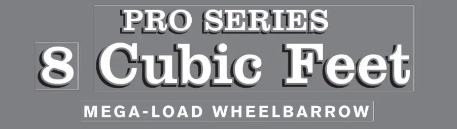 Pro Series 8 Cubic Feet
