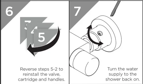BRISTAN CR SHXDIVFF C Carre Exposed Fixed Head Bar Shower- Cartridge Cleaning