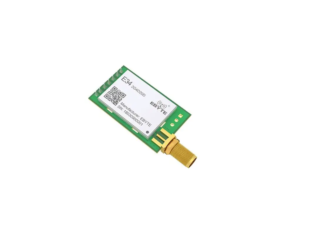 Ebyte E34-2g4d20d Nrf24l01+ 2.4ghz Ttl Full Duplex Wireless Module User Manual