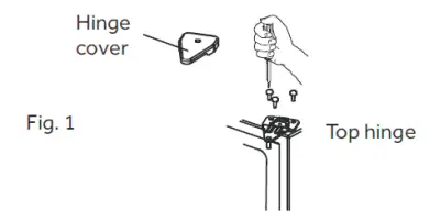 VITARA VTFR1201EWE Frost Free Refrigerator - FREEZER DOOR
