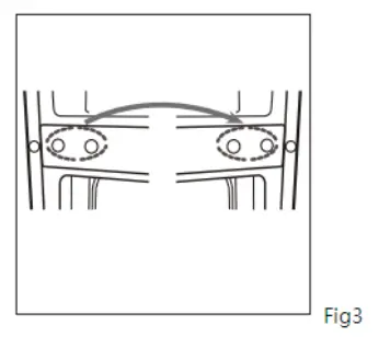 VITARA VTFR1201EWE Frost Free Refrigerator - REVERSING 2