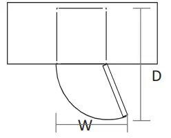 VITARA VTFR1201EWE Frost Free Refrigerator - Requirements