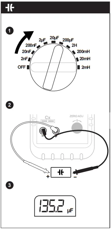 MASTECH MY6243 Digital LCR Meter - FIG1