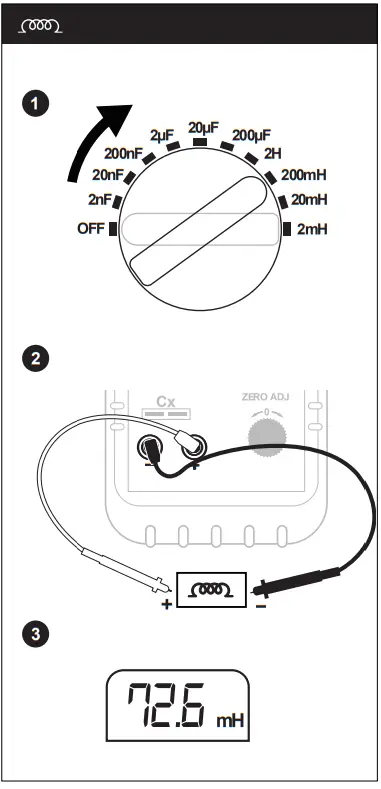 MASTECH MY6243 Digital LCR Meter - FIG2
