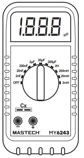 MASTECH MY6243 Digital LCR Meter