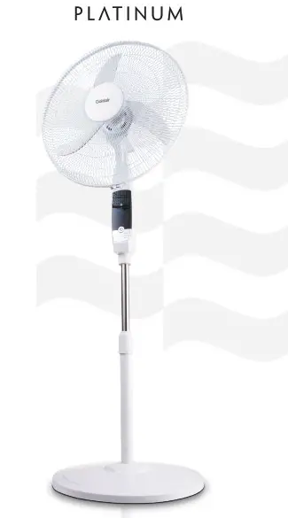 Goldair 1000W Platinum Smart Wi Fi Inverter Panel- Pedestal Fans