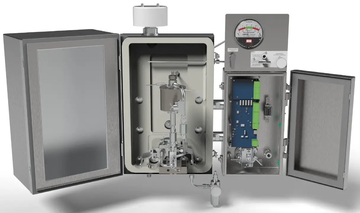 AMETEK WDG-V UOP Combustion Analyzer - About the Analyzer Sample System