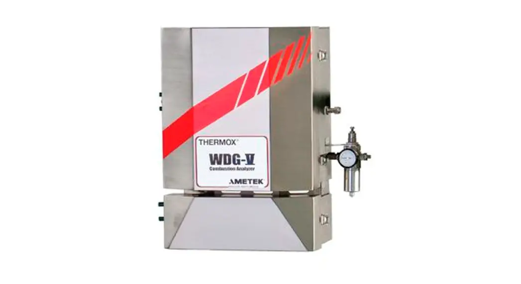Ametek Wdg-v Uop Combustion Analyzer User Manual Ametek Wdg-v Uop Combustion Analyzer User Manual