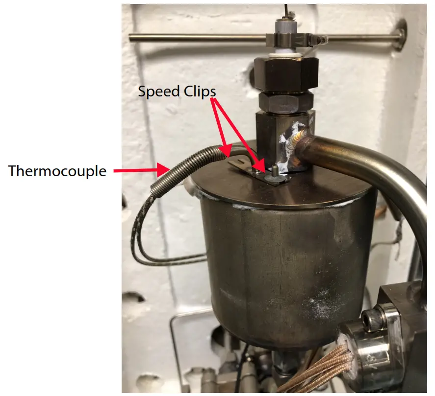 Figure 3-2. Thermocouple replacement 1