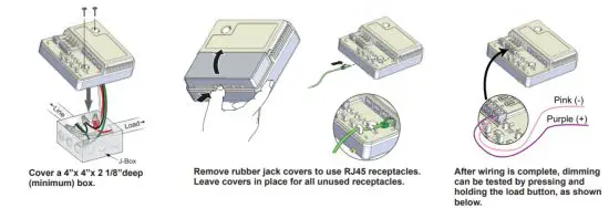 legrand LMRC 211 Wattstopper DLM Single Relay w 0 10V Dimming Room Controller - figure 1