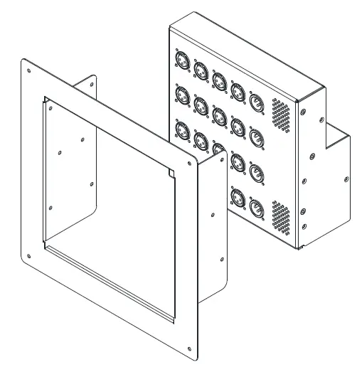 ALLEN HEATH DX164-W Wall FIG 5