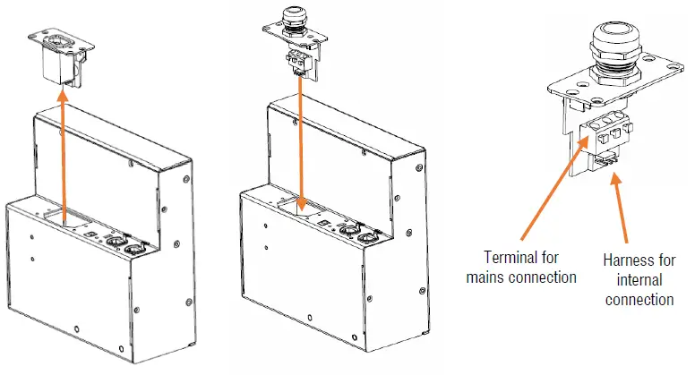 ALLEN HEATH DX164-W Wall FIG 6