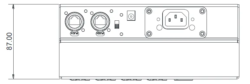 ALLEN HEATH DX164-W Wall FIG 7