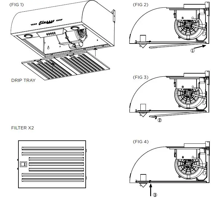 UNIQUE UGP-24CR RH W 24-Inch Range Fig9