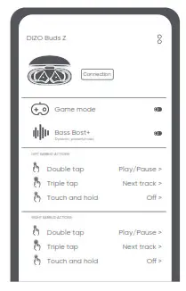 DIZO Buds Z TWS Earbuds - Touch control 1