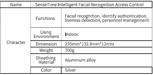 JVC SensePass Pro Face Recognition Integrated Terminal fig 9