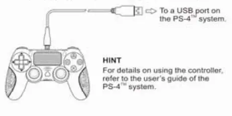 YCCTEAM YCC PS6003 Wireless Game Controller - instruction