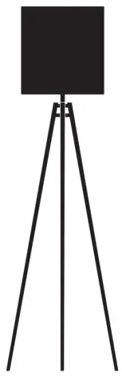 JOHN LEWIS 12020111 Tripod Floor Lamp