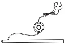 JOHN LEWIS 12020111 Tripod Floor Lamp - Image 3