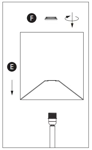 JOHN LEWIS 12020111 Tripod Floor Lamp - Product assembly 4