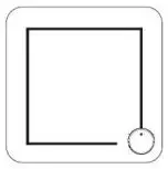 anko Robotic Vacuum Cleaner - Edge Cleaning