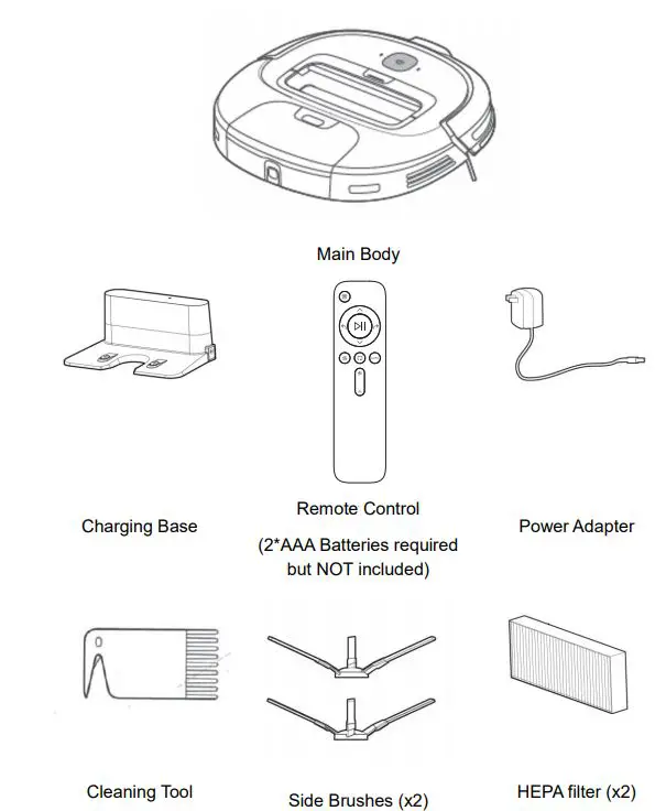 anko Robotic Vacuum Cleaner - IN THE BOX