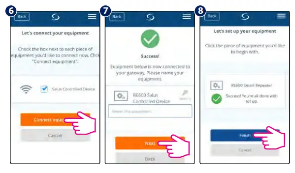 SALUS RE600 Signal Amplifier 9