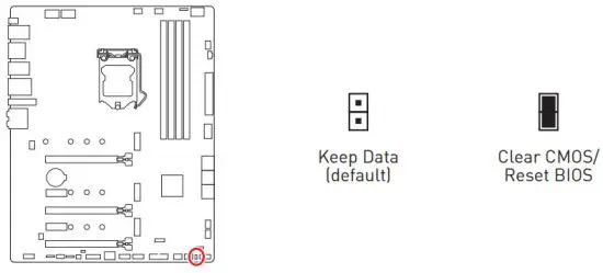 msi MPG Z590 Gaming Force Motherboard - BIOS