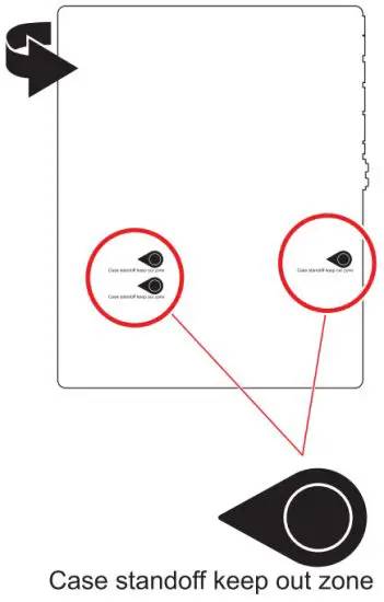 msi MPG Z590 Gaming Force Motherboard - Case stand