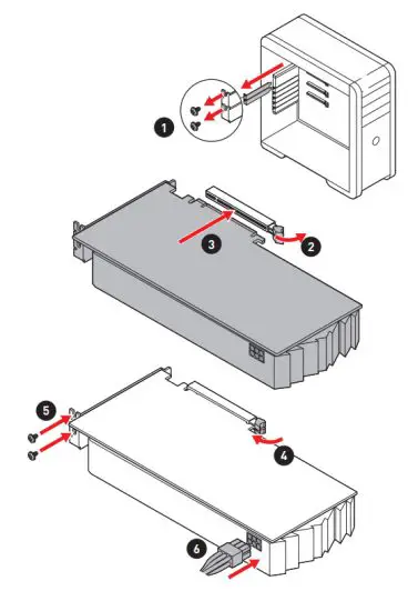 msi MPG Z590 Gaming Force Motherboard - Graphics Card