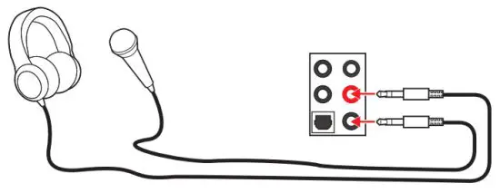 msi MPG Z590 Gaming Force Motherboard - diagram