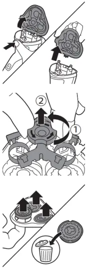 PHILIPS S131X Norelco Tripleheader Shaver - fig11