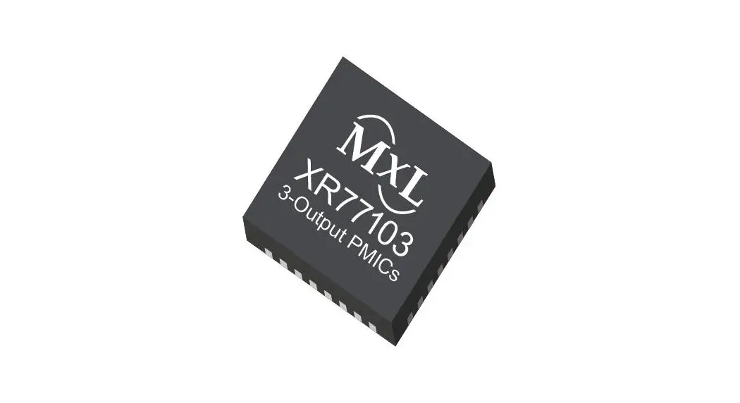 Maxlinear Xr77103-moca Universal Pmic 3 Output Buck Regulator User Manual Maxlinear Xr77103-moca Universal Pmic 3 Output Buck Regulator User Manual