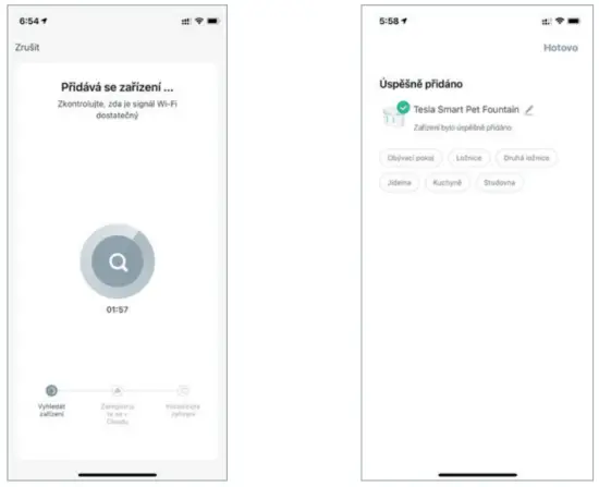 TESLA TSL PC WF Smart Pet Water Fountain set up process 2