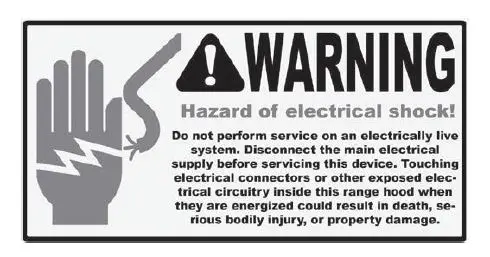 Awoco RH-IT Range Hood Owner's-FIG 6