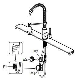 Kraus Bolden Single Handle Pull Down Install