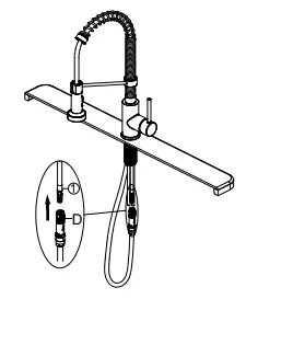Kraus Bolden Single Handle Pull Push the quick