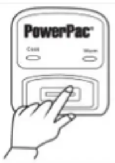 PowerPac PPRC62 Rice Cooker - power