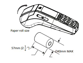 SPECTRA T810 EFTPOS Mobile Terminal FIG 8